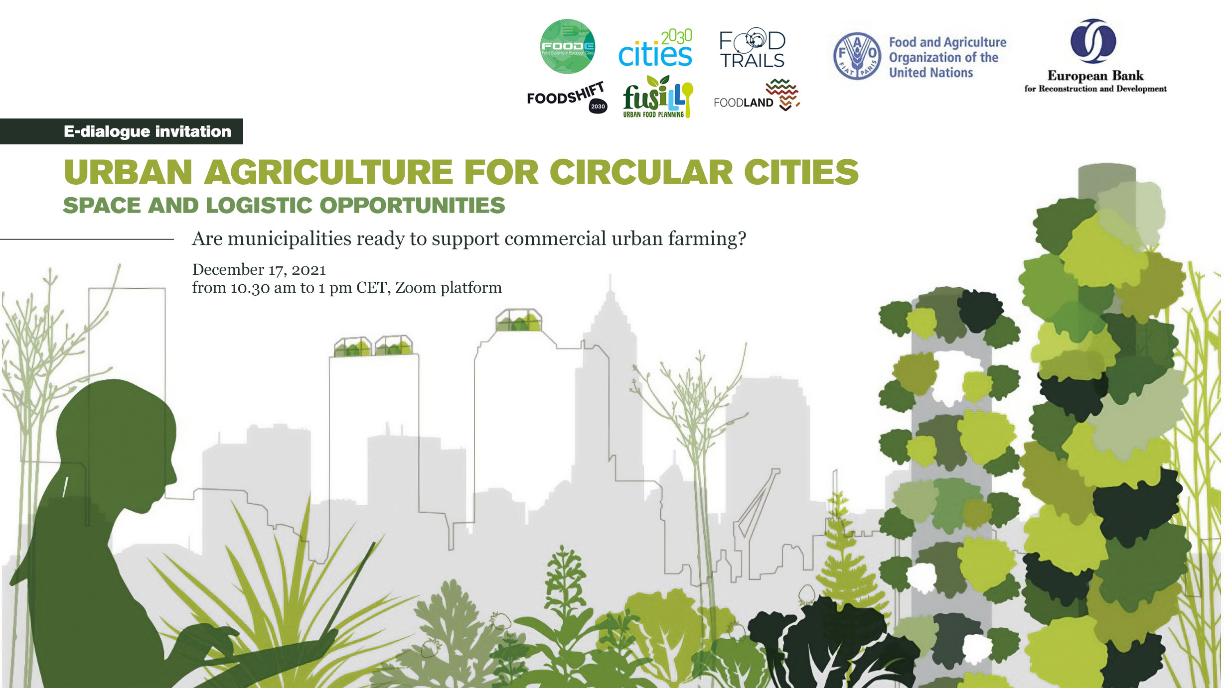 Urban Agriculture for Circular Cities: Are we ready to support commercial urban farming?